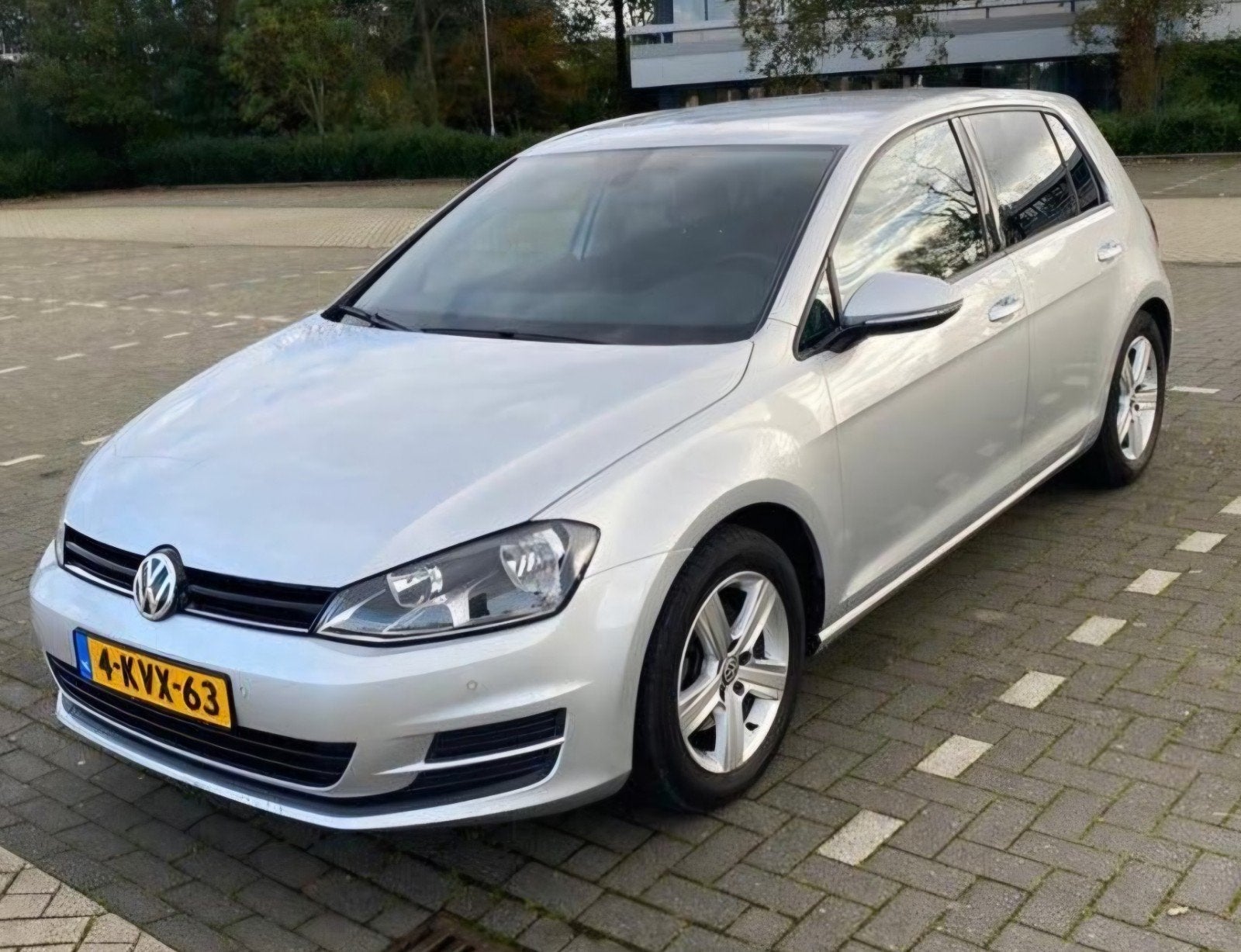 Volkswagen Golf 7 1.4 TSI 140 pk bj  2013 apk 2-2027, 4 cilinders, Origineel Nederlands, Golf, Zilver of Grijs