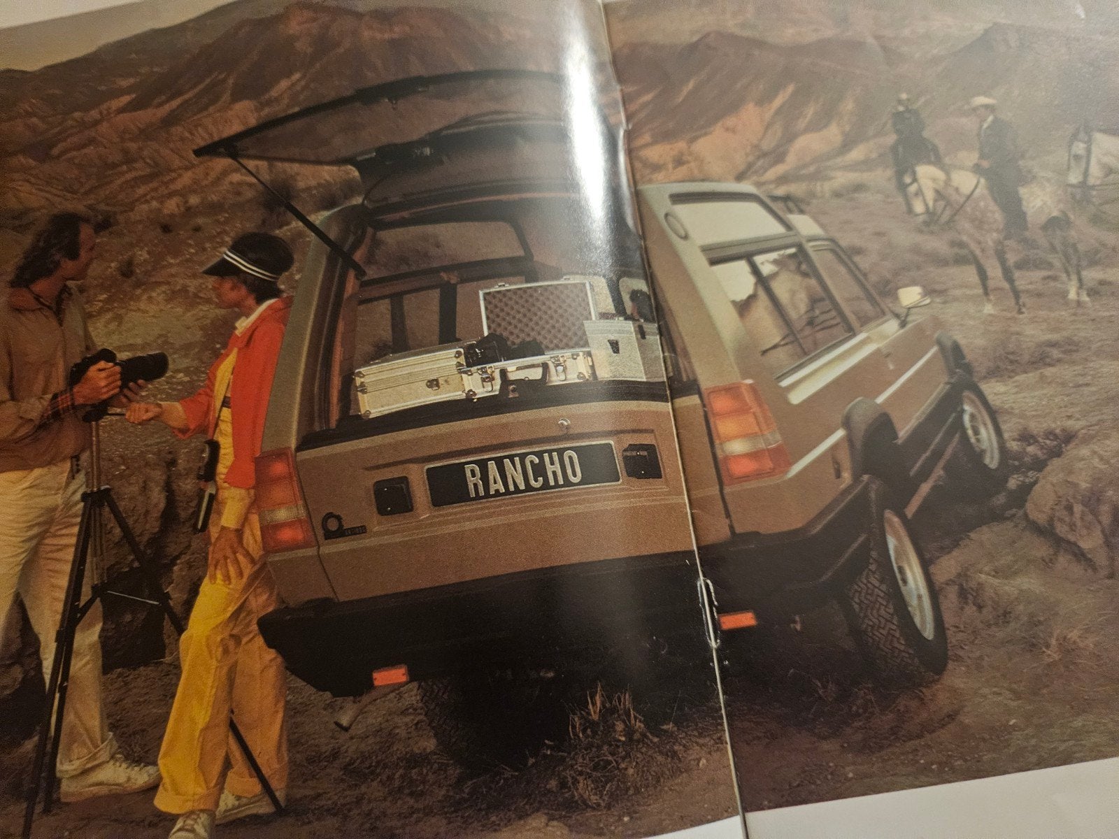 Brochure Talbot Matra Rancho 1979, Ophalen of Verzenden, Zo goed als nieuw, Overige merken