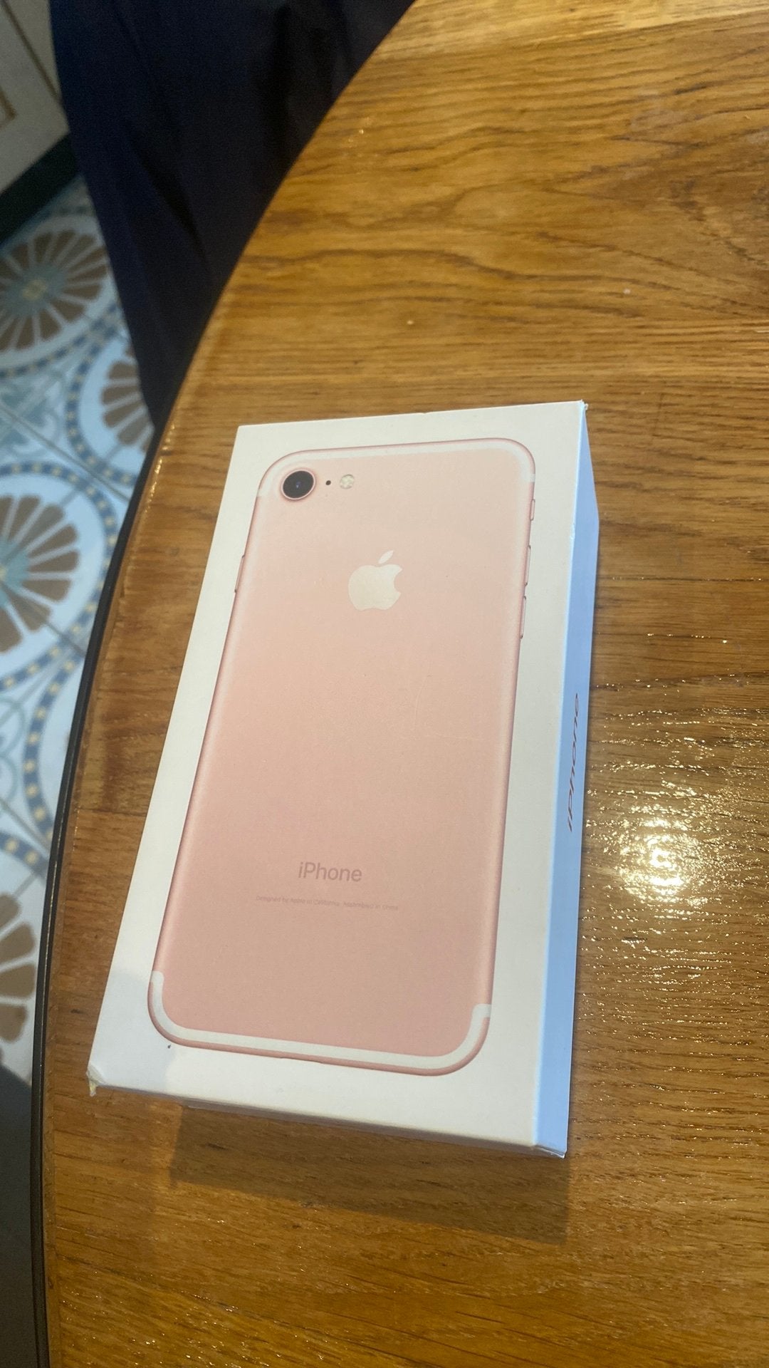 iPhone 7 lege doos, Ophalen of Verzenden, Zo goed als nieuw, Overige typen