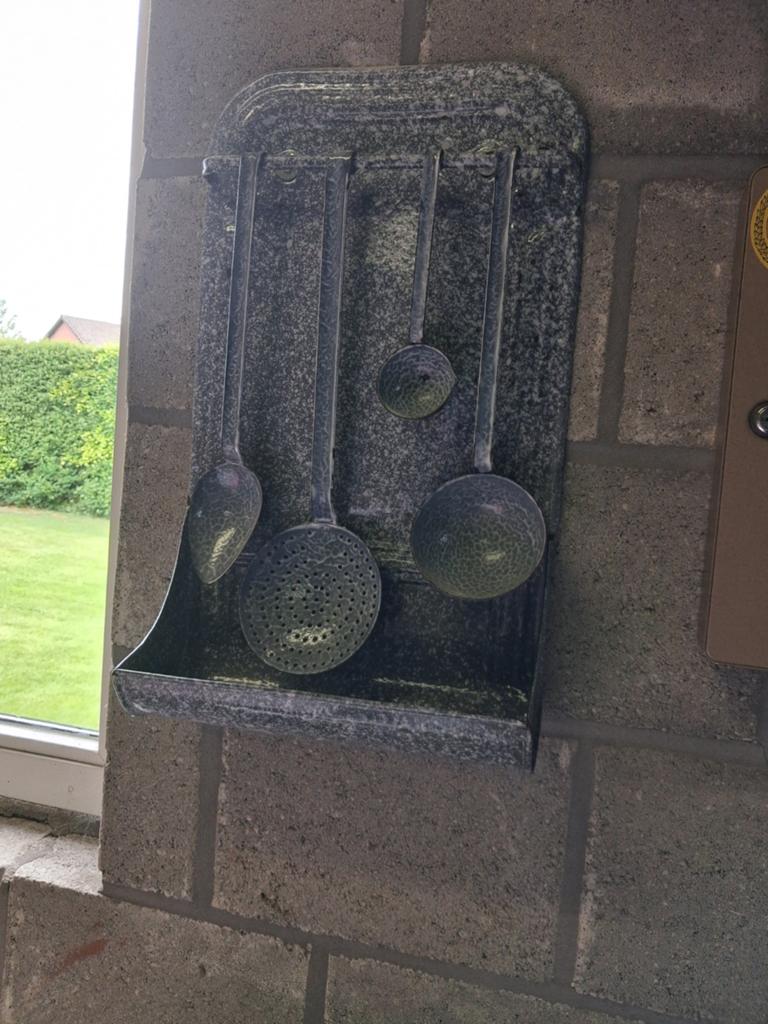 Wandrek met lepels, Ophalen of Verzenden