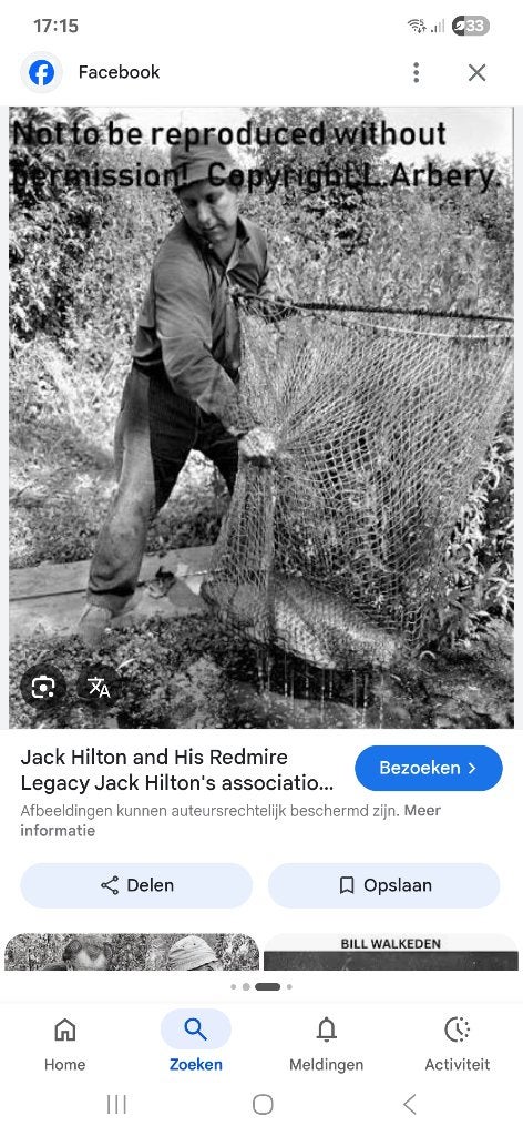 JACK HILTON CARP NET, Ophalen of Verzenden, Gebruikt, Net of Fuik