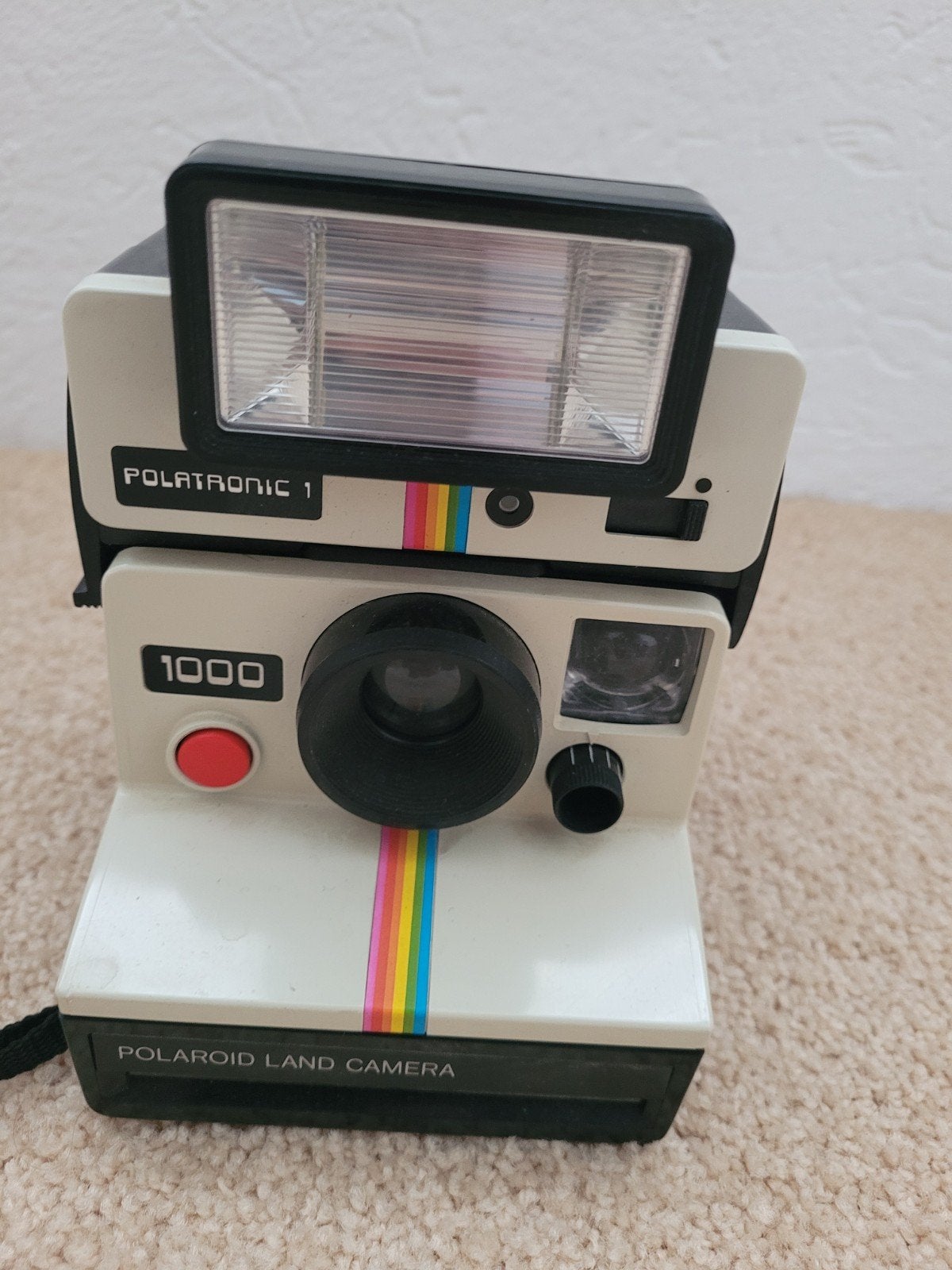 Polaroid Land camera 1000 met Polatronic 1 flitser, Gebruikt, 201 Burlington Rd, Bedford, MA 01730, USA, Polaroid, Polaroid