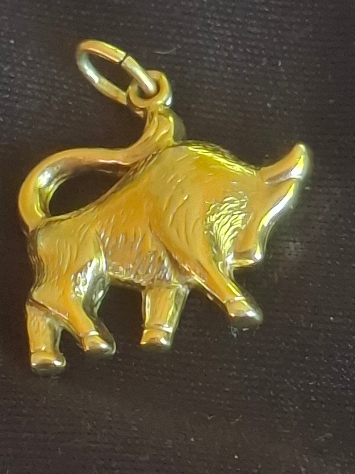 sterrenbeeld stier, Ophalen of Verzenden, Zo goed als nieuw, Goud, Goud