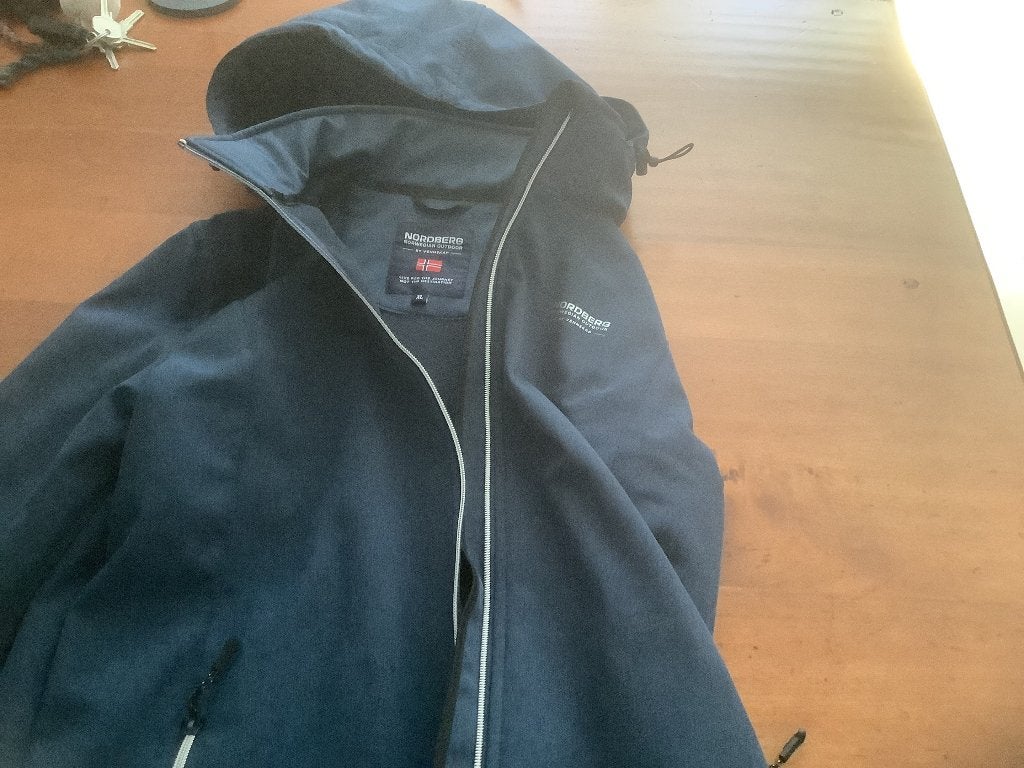 Nordberg dames jas, Blauw, Maat 42/44 (L), Nieuw, Nordberg