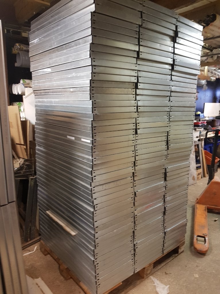 Nedcon legbordstelling 250 x 40 x 100 met Dichte staanders, Ophalen, Zo goed als nieuw