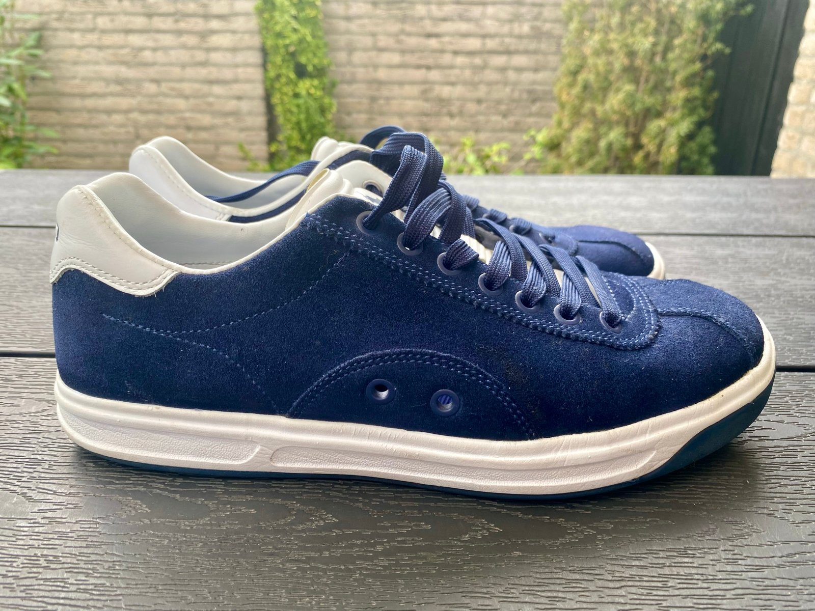 Polo Ralph Lauren sneakers - Maat 42 - Zo goed als nieuw, Ophalen of Verzenden, Zo goed als nieuw, Blauw, Sneakers of Gympen
