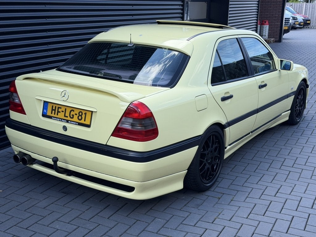 Mercedes-Benz C-Klasse 220 Sport| AUTOMAAT GEEL| UNIEK| ROES, Automaat, Stof, 2199 cc, 150 pk
