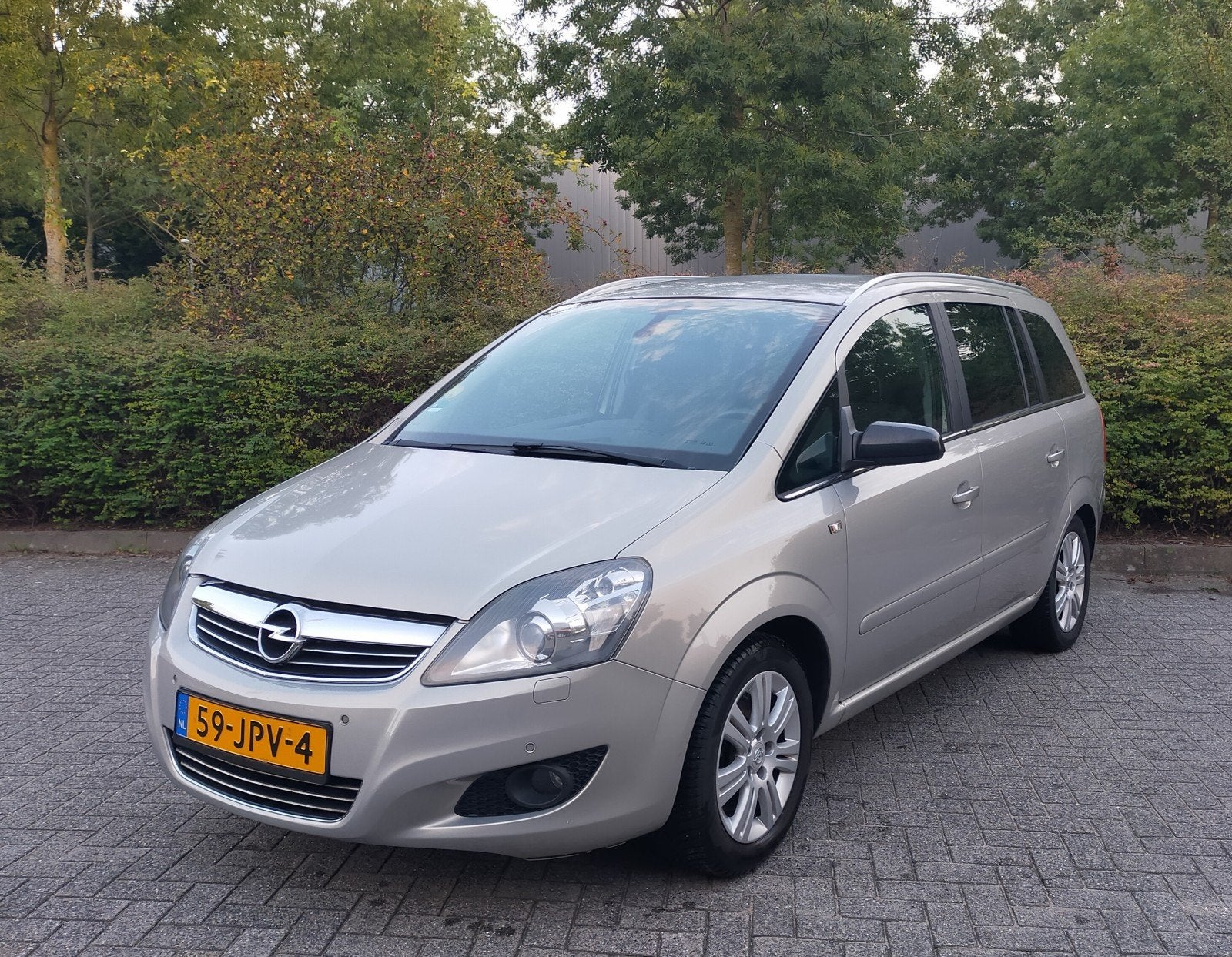 Opel Zafira 2.2 Automaat NL Auto Airco Cruise Control Navi, Zwart, 150 pk, Origineel Nederlands, Bedrijf