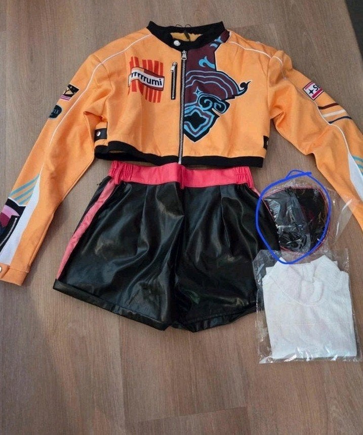 Kpop Demon Hunters Cosplay Kostuum Rumi Volwassenen, Maat 38/40 (M), Ophalen of Verzenden, Kleding, Overige thema's