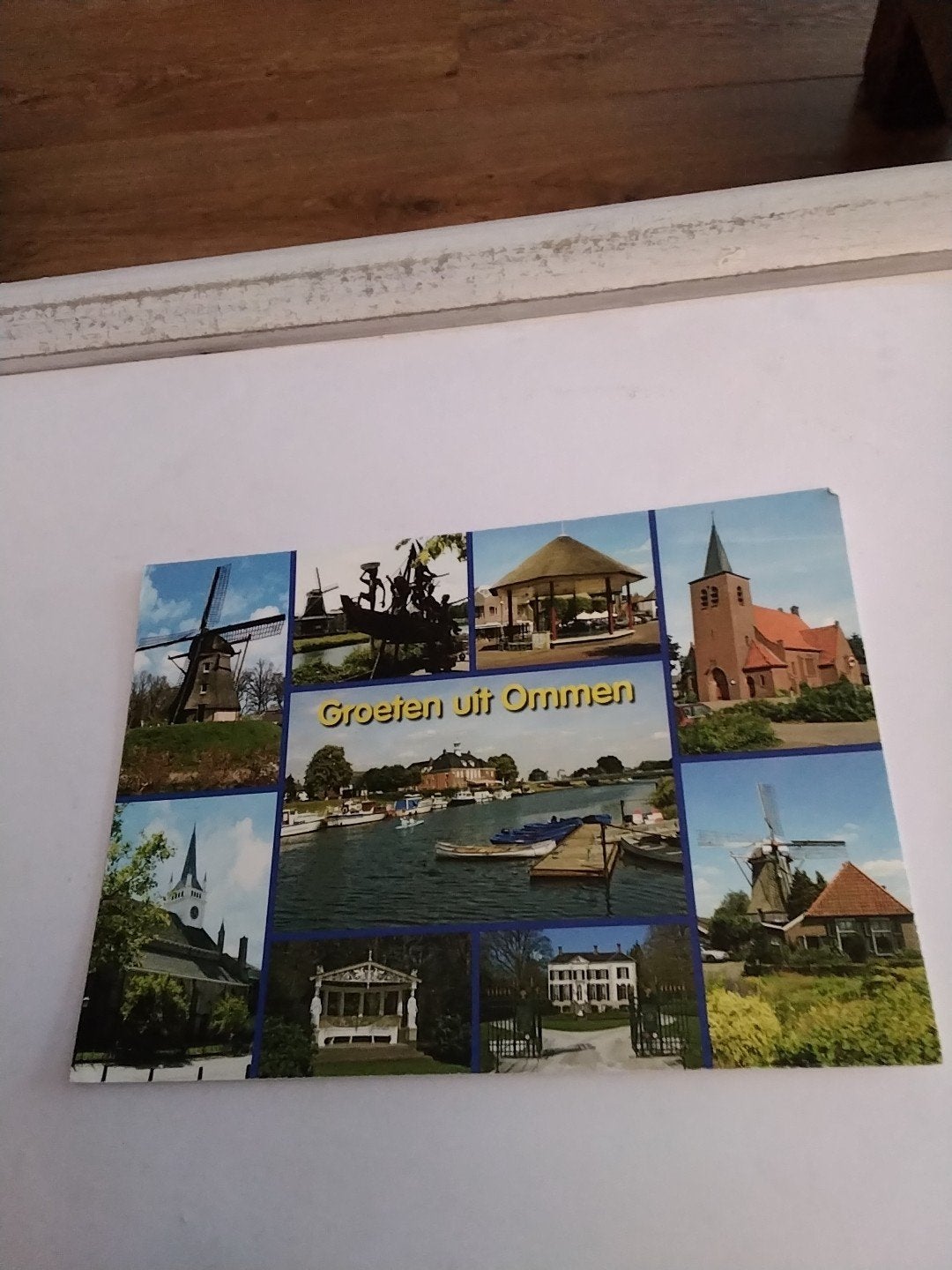 Ansichtkaart Groeten uit Ommen - Gelopen, Verzamelen, Ophalen of Verzenden, 1980 tot heden, Gelopen, Overijssel