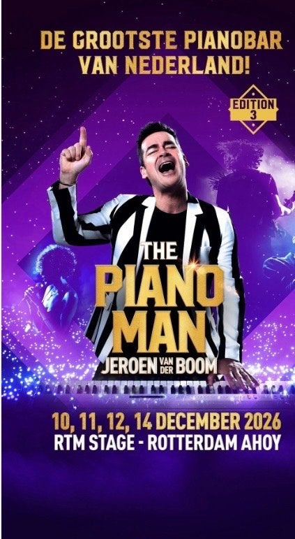 Gezocht; 2 kaarten The Pianoman zondagmiddag 13 december