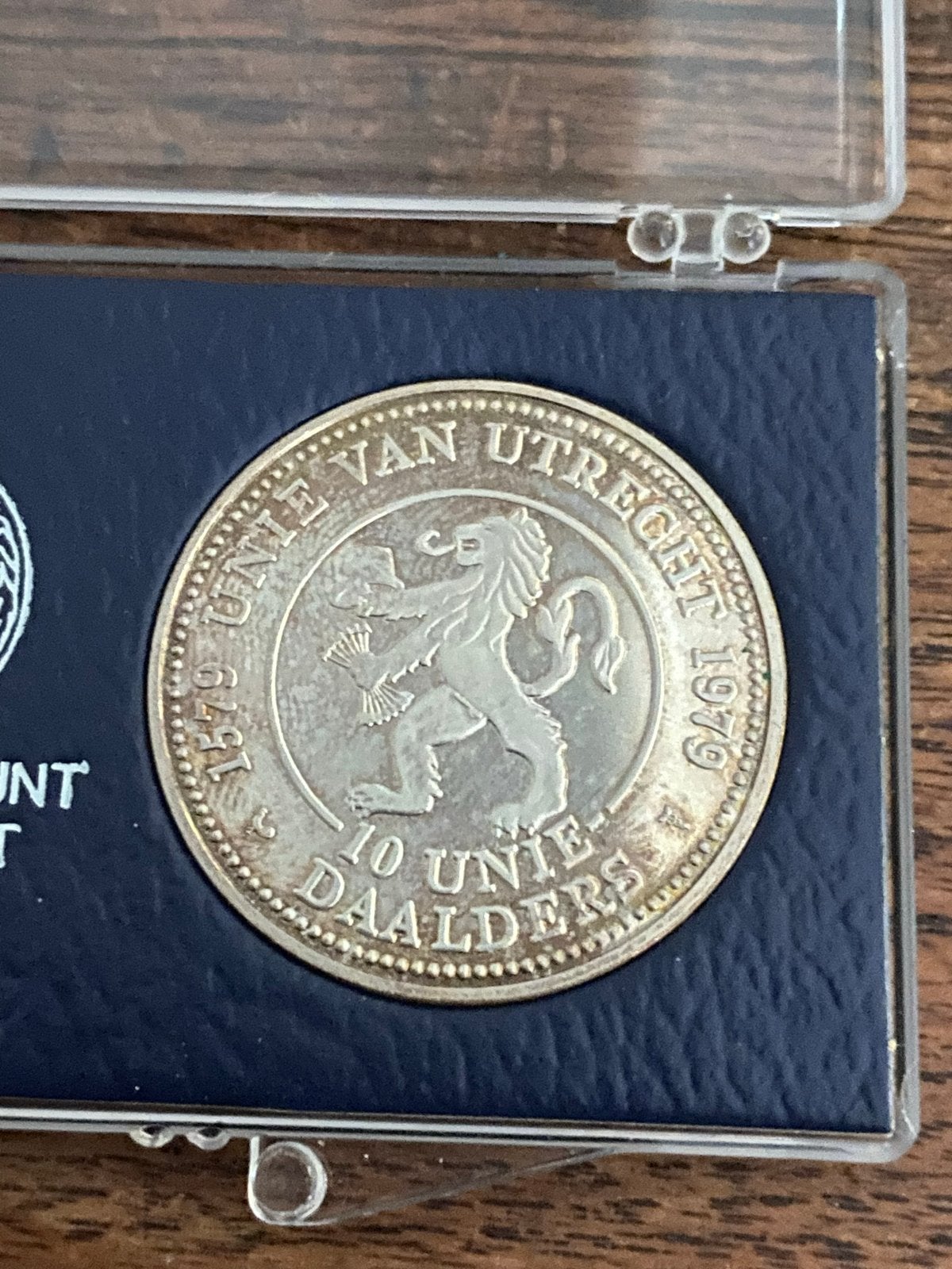 Zilveren 10 Unie Daalders Unie van Utrecht 1579-1979, Koningin Juliana, Zilver, Losse munt, Overige waardes