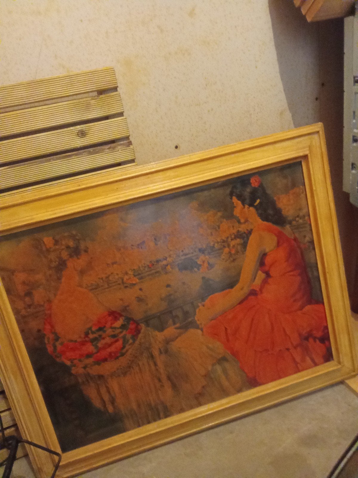 Spaanse kunstschilderij, Ophalen