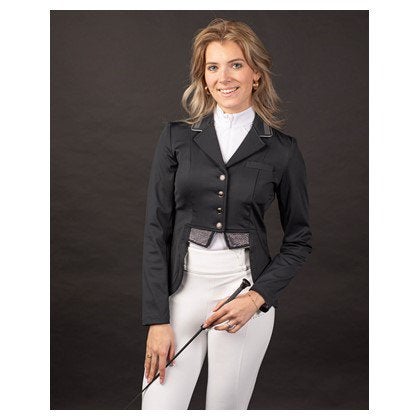 Harry’s horse wedstrijdjasje mirage zwart XS of M nieuw, Dieren en Toebehoren, Ophalen of Verzenden, Nieuw, Dressuur, Bovenkleding
