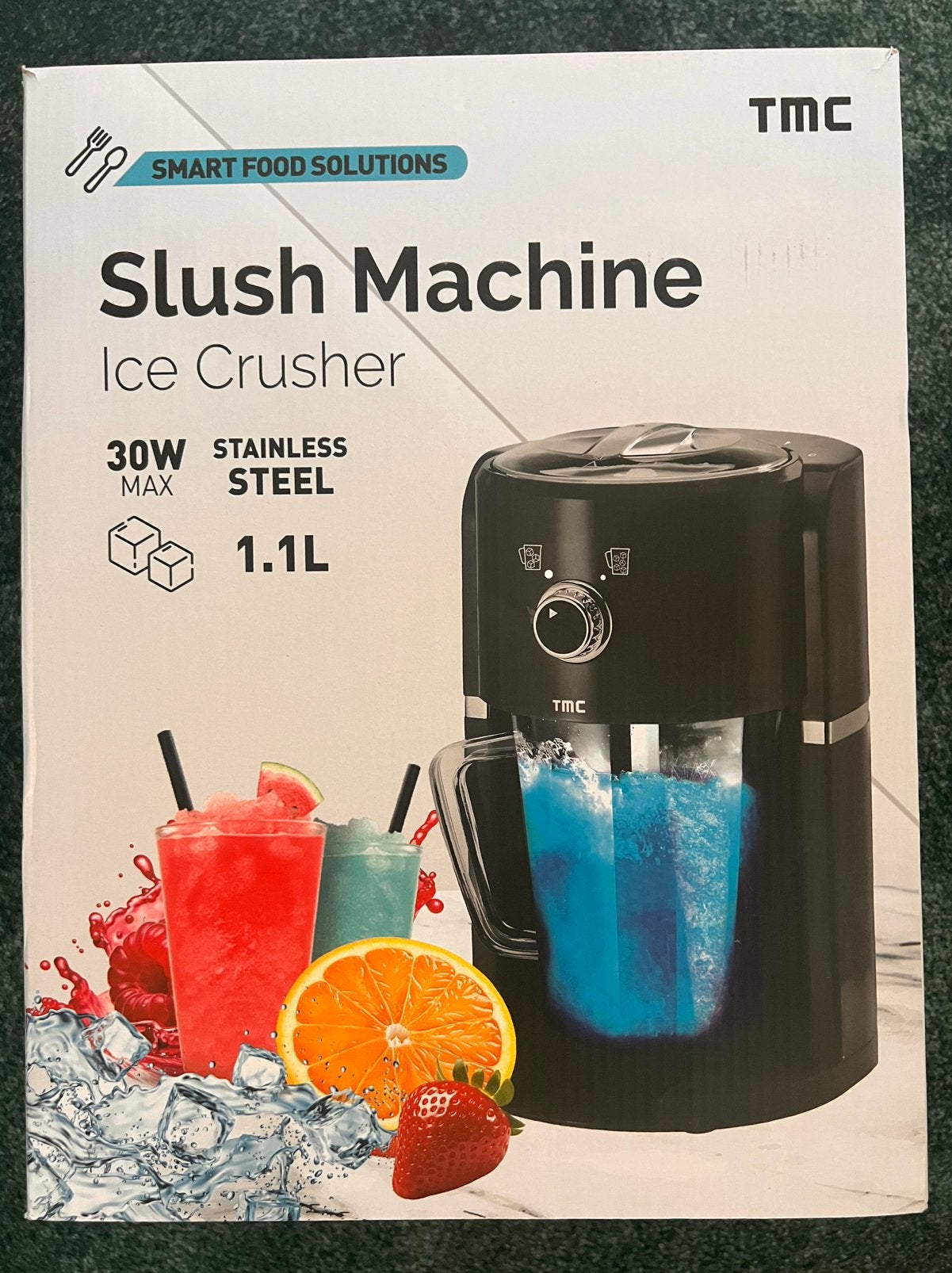 TMC Slush Machine / Ice Crusher – Nieuw in doos! ️, Witgoed en Apparatuur, IJsmachines, Refurbished, Ophalen of Verzenden