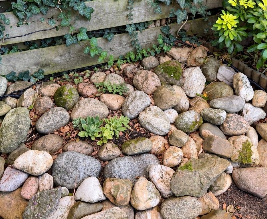 Decoratieve tuinkeien / stenen, Ophalen, Gebruikt, Multi, Kei