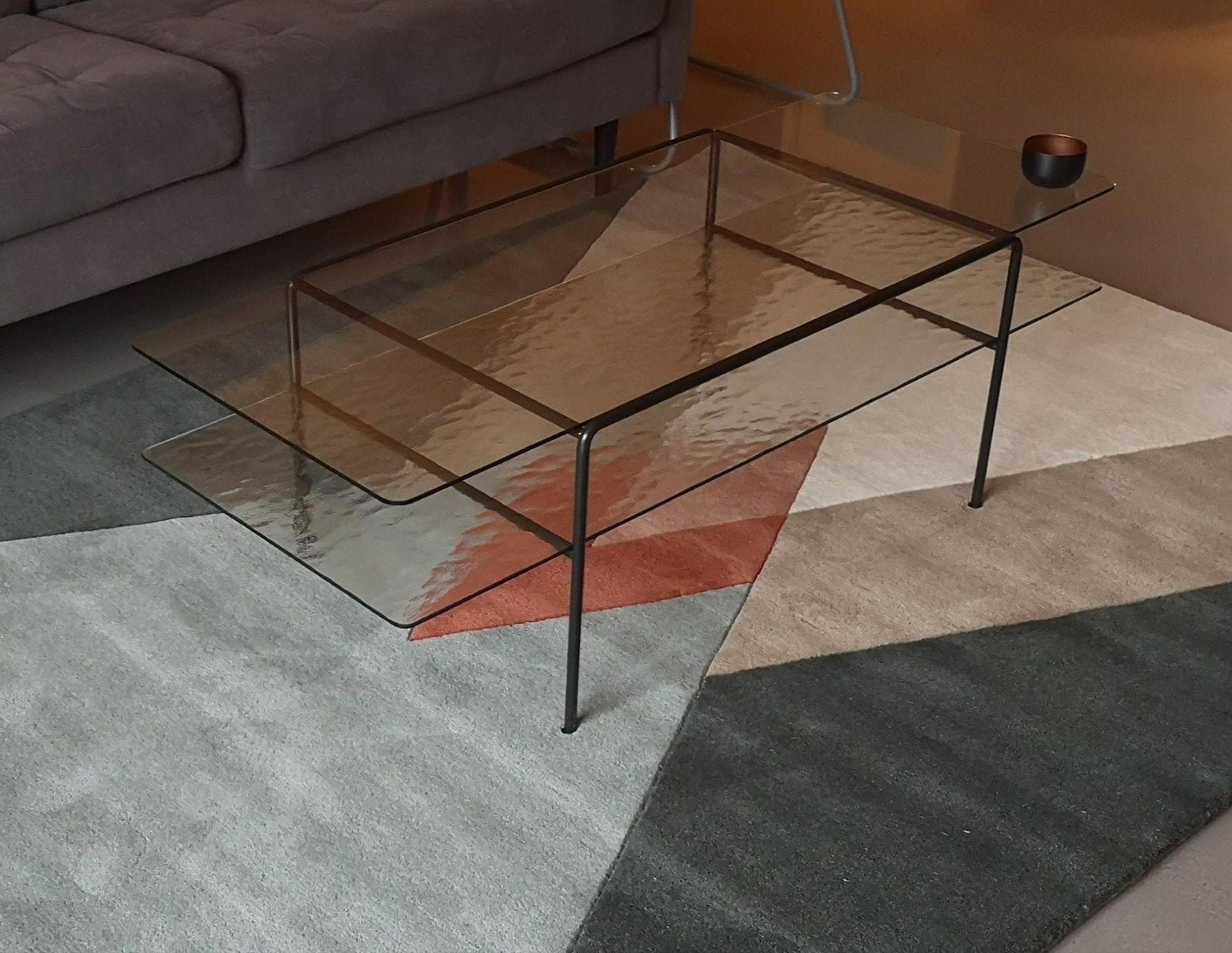 Gispen 3637 salontafel, Huis en Inrichting, Ophalen, Gebruikt, Mid century, 100 tot 150 cm