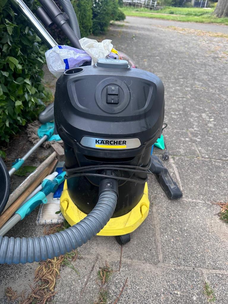 Kärcher AD 4 Premium As- en Nat-/Droogzuiger - 500W, Ophalen of Verzenden, Zo goed als nieuw