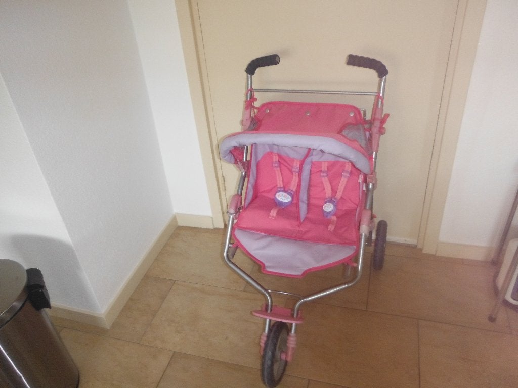 baby born teeling wandelwagen, Ophalen, Zo goed als nieuw, Babypop