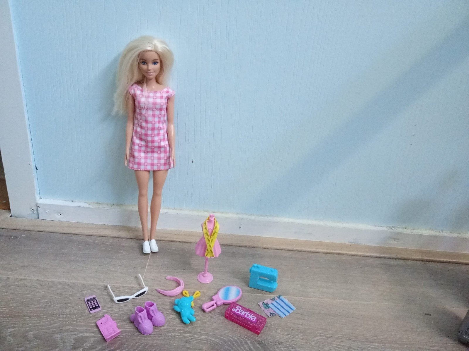 Barbie pop met accessoires - Zo goed als nieuw, Ophalen, Zo goed als nieuw, Barbie