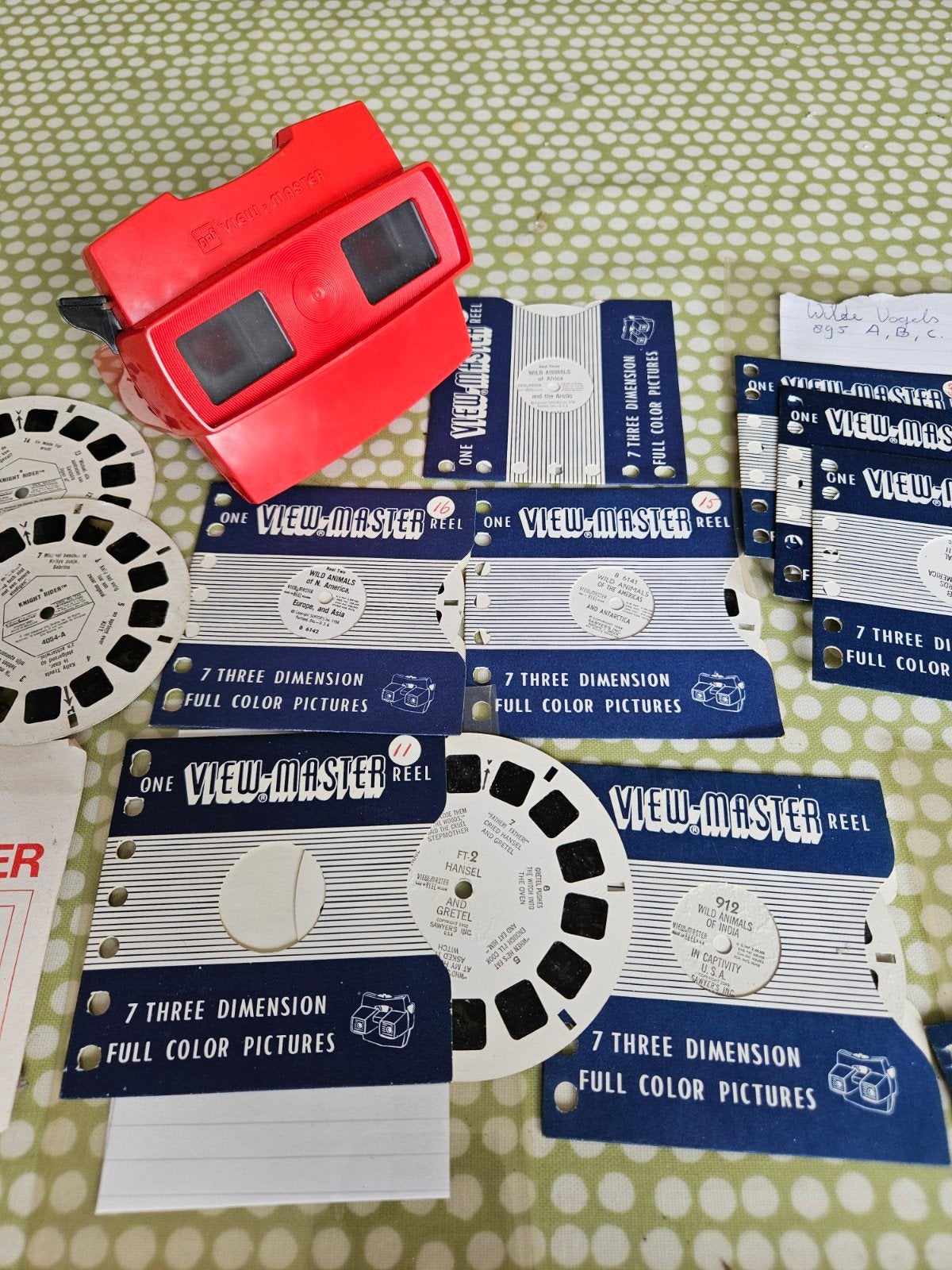 Vintage View-Master met diverse schijven, Ophalen of Verzenden, Gebruikt