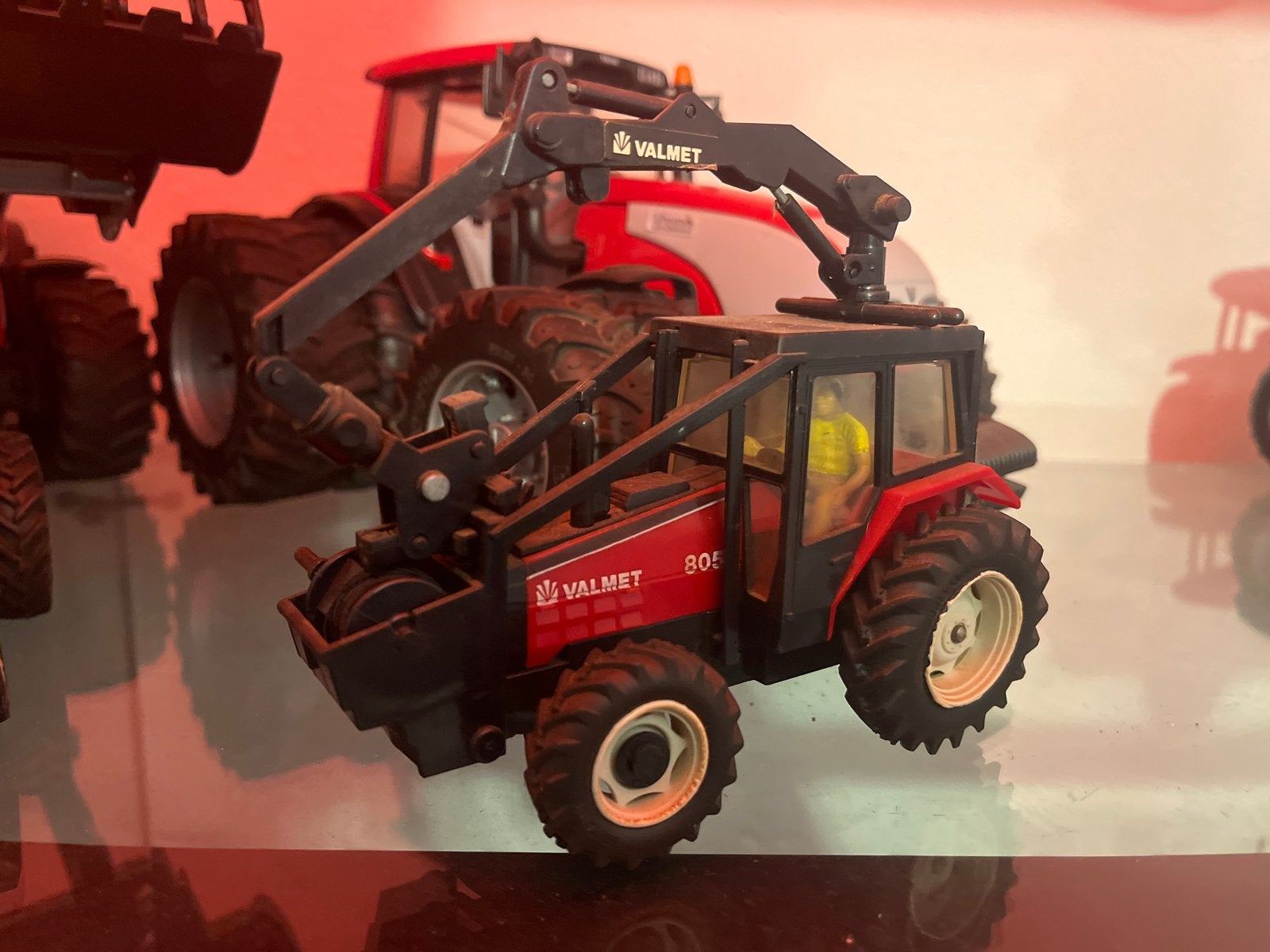 Valmet 805 Bomenkraan Britains 1:32 Model, Overige merken, Gebruikt, Ophalen of Verzenden, Groter dan 1:32