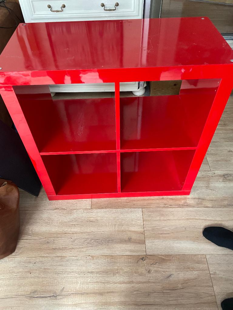 IKEA kallax kast, Huis en Inrichting, Kasten | Boekenkasten, Ophalen, Gebruikt, 50 tot 100 cm, Minder dan 100 cm