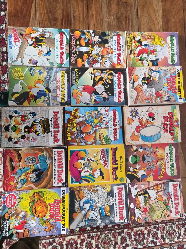 Donald Duck pockets, Meerdere stripboeken, Ophalen of Verzenden, Gelezen