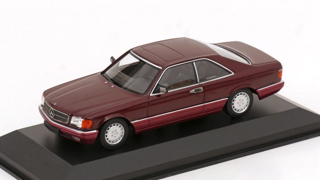 Mercedes Benz 560 SEC, 1/43, Maxichamps, Hobby en Vrije tijd, Overige merken, Auto, ., Nieuw