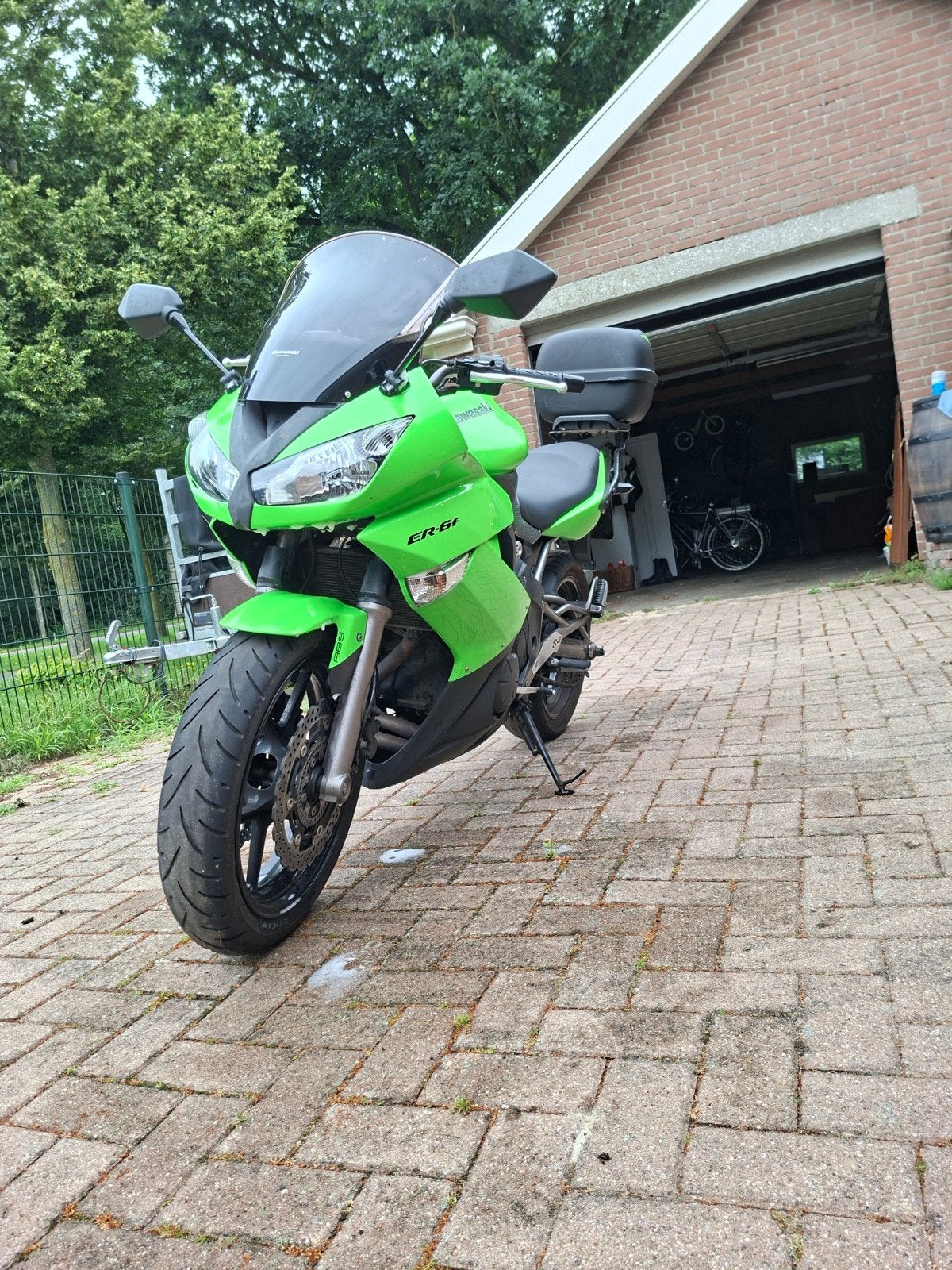 Kawasaki ER-6f (ER-6i) - Sportieve Toermotor, 2 cilinders, Motorrijbewijs A, Gebruikt, Particulier