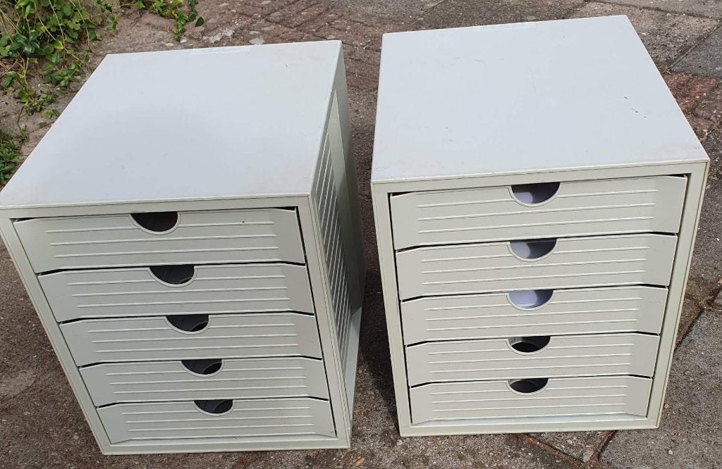 kleine archiefkastjes met 5 A4 laden(j), Huis en Inrichting, Ophalen, Gebruikt, 5 laden of meer, Minder dan 100 cm