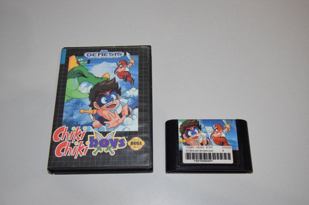 SEGA Mega Drive (SMD): Chiki Chiki Boys (Genesis), Spelcomputers en Games, Games | Sega, Gebruikt, 1 speler, Ophalen of Verzenden