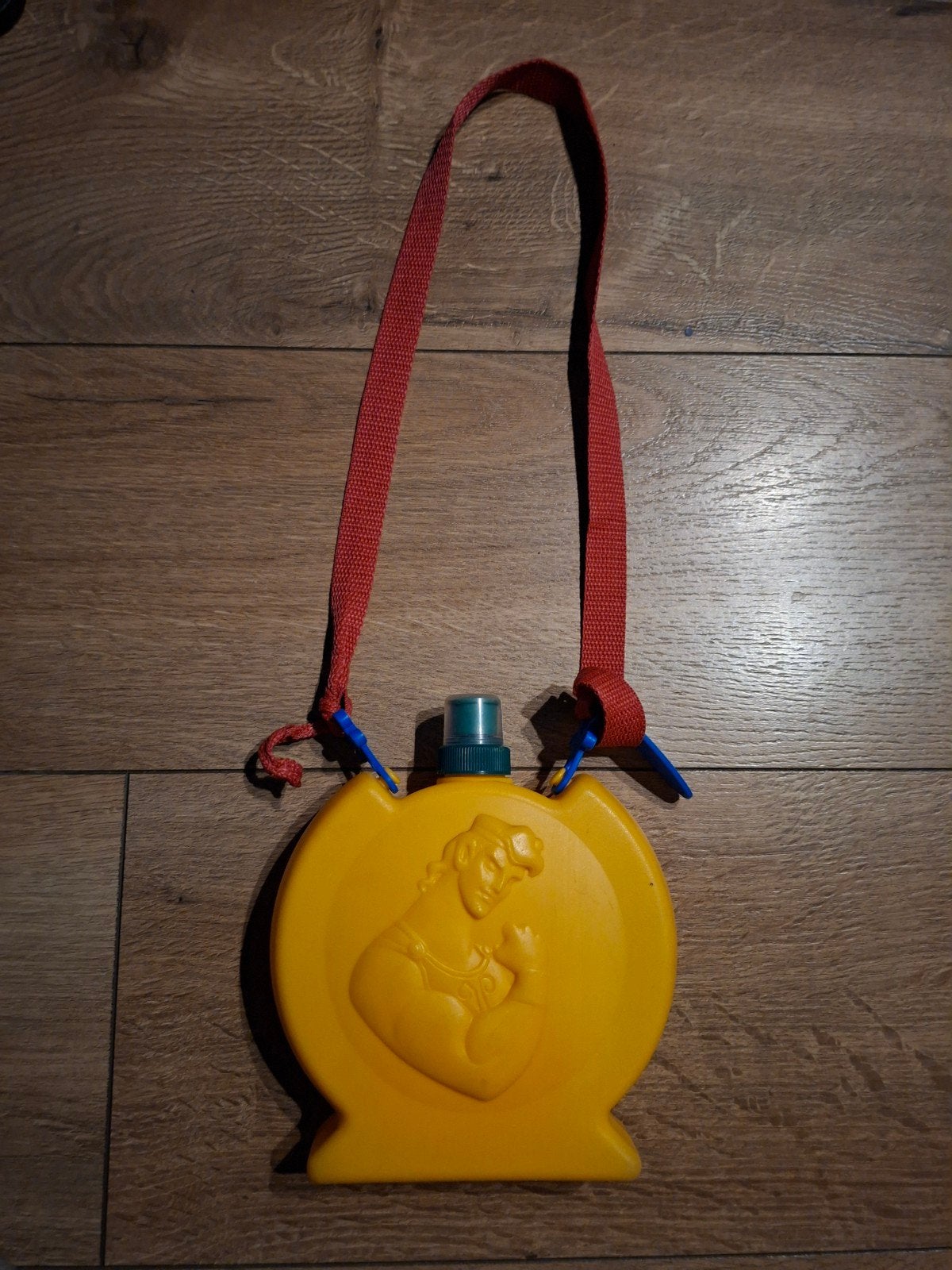 Vintage 1997 Tupperware Disney's Hercules veldfles, Ophalen of Verzenden, Overige figuren, Gebruikt