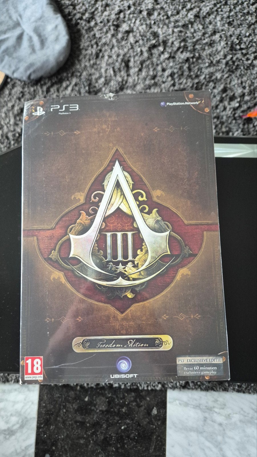 Assassin's Creed III Freedom Edition PS3 (Nieuw), Avontuur en Actie, Online, Vanaf 18 jaar, 1 speler