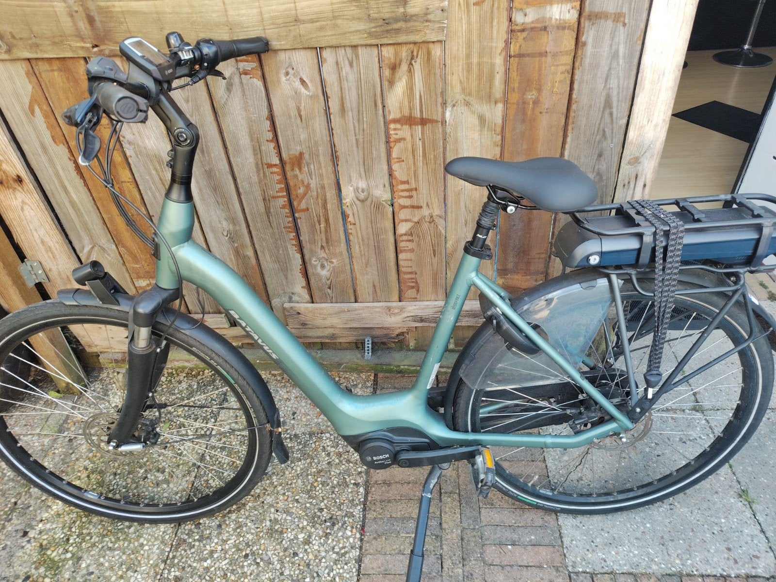Batavus E-bike met Bosch motor en lage instap, Ophalen, Gebruikt, Batavus, 51 tot 55 cm