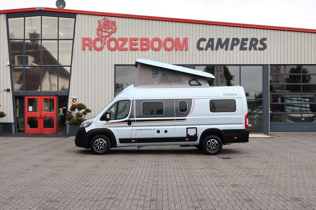 Globecar Campscout B Enkele Bedden + Bovenbed !! AUTOMAAT !!, Buscamper of Camperbus, Achteruitrijcamera, Ringverwarming, Fiat