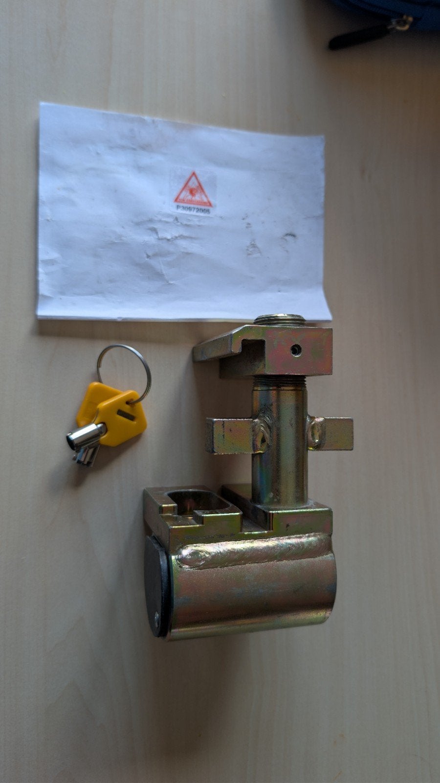 Steady Koppelingsslot KS-24 voor Al-Ko AKS 1300, Ophalen of Verzenden, Gebruikt