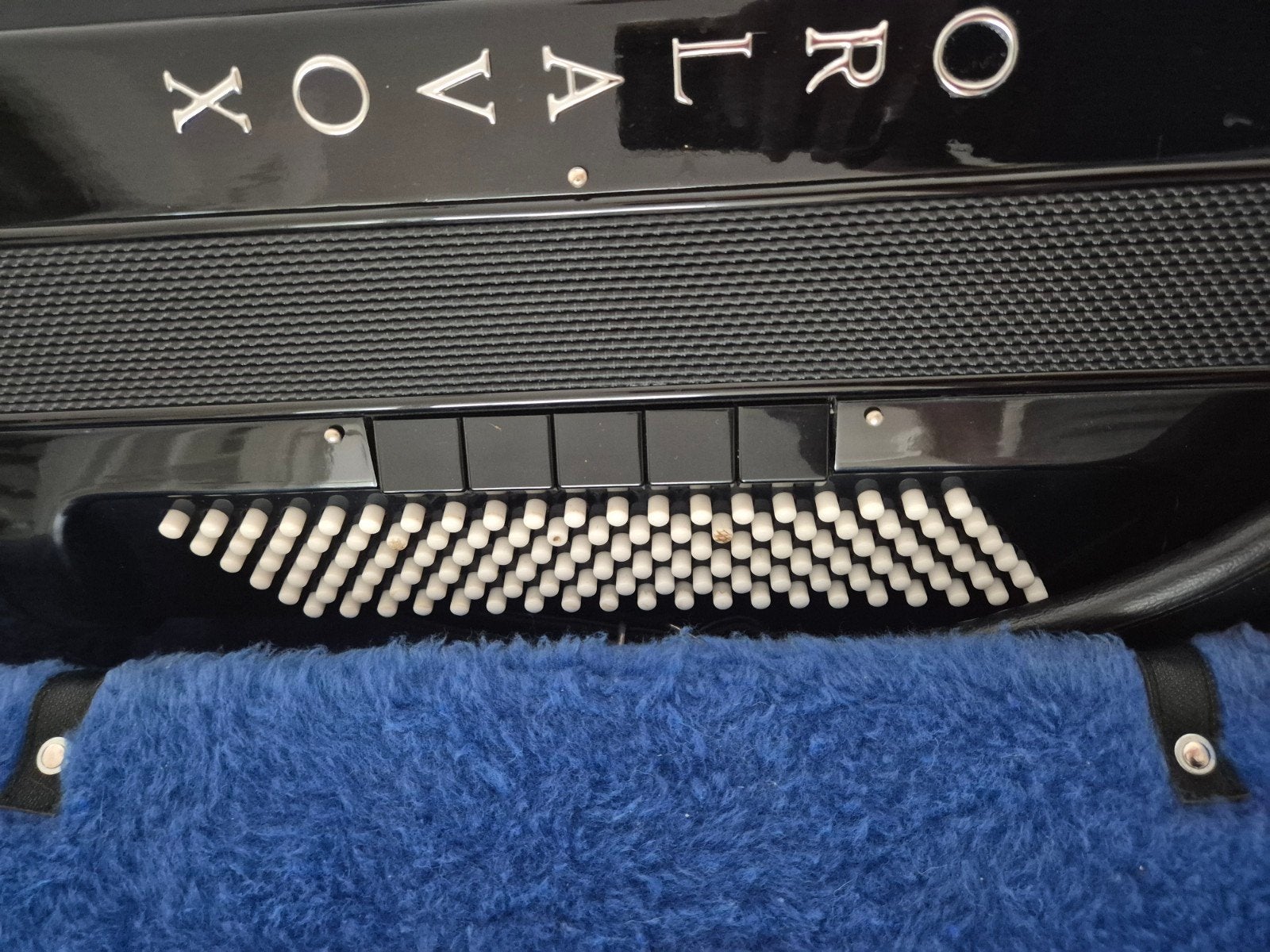 Novaro Orlavox Virtuele Accordeon met Power Box en Koffer, Met koffer, Toetsaccordeon, Zo goed als nieuw, 120-bas