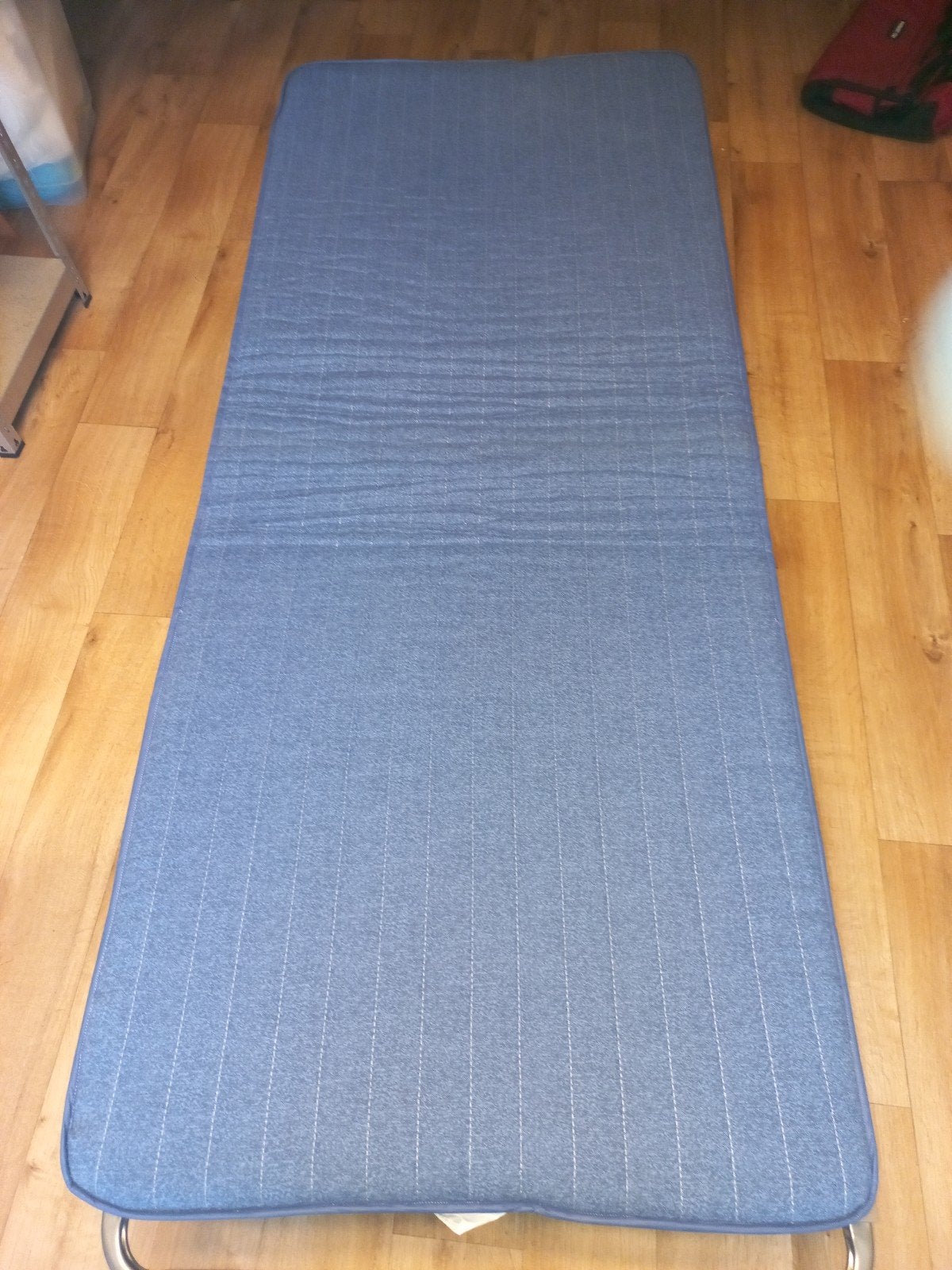Opvouwbaar logeerbed - Livarno, Huis en Inrichting, Ophalen, Eenpersoons, Blauw, 190 cm of minder