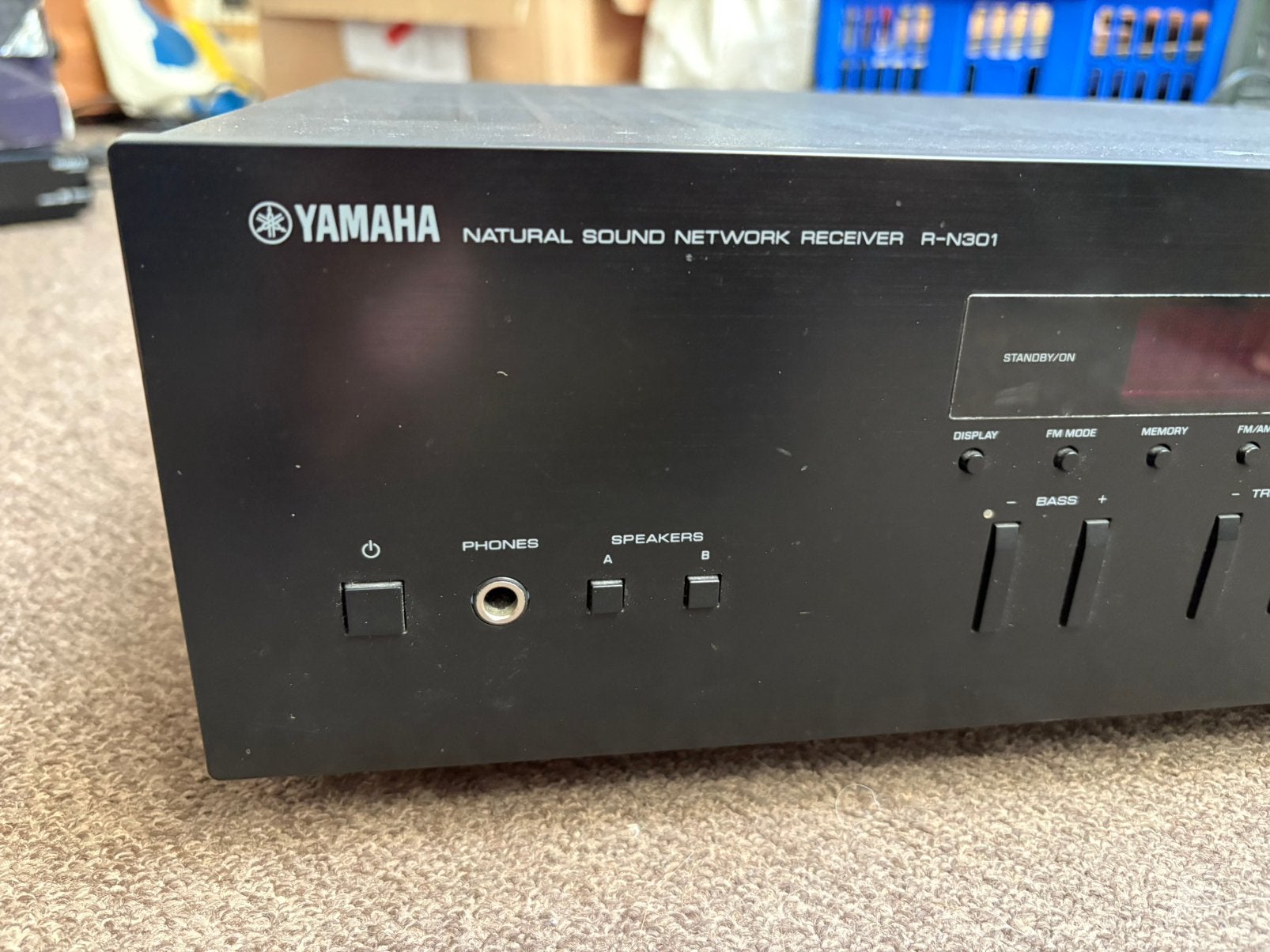 Yahama receiver R-N301, Audio, Tv en Foto, Versterkers en Receivers, Gebruikt, Stereo, 60 tot 120 watt, Yamaha, Ophalen of Verzenden