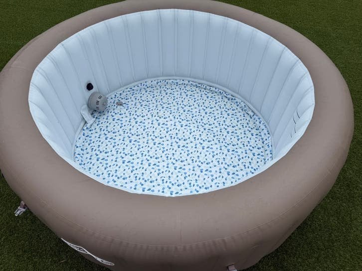 Lay-Z Spa Palm Springs jacuzzi, Tuin en Terras, Ophalen of Verzenden, Zo goed als nieuw, Opblaasbaar
