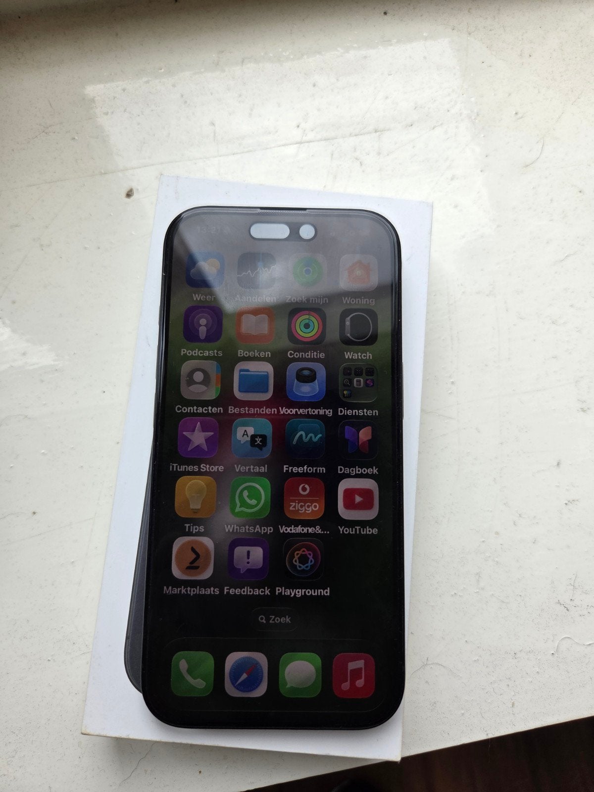 Apple iPhone 16 128GB Zwart , Als NIEUW   !!, Telecommunicatie, Mobiele telefoons | Apple iPhone, Ophalen, 128 GB, Zwart, IPhone 16