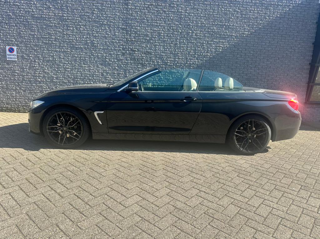 BMW 4-Serie 428IA 2.0 Cabrio 2014 Zwart, Auto's, BMW, Particulier, 4-Serie, Benzine, C, Cabriolet, Automaat, Geïmporteerd, Zwart