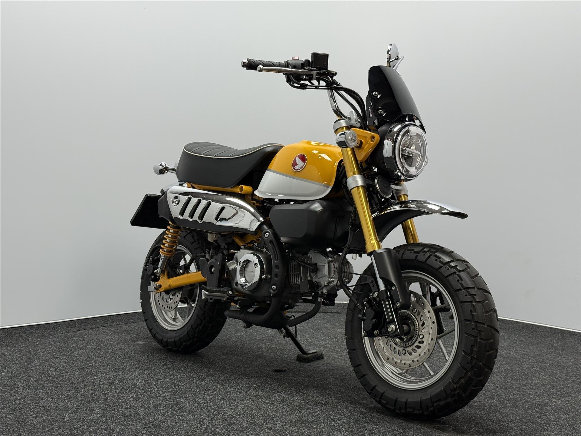 Honda Monkey Z 125, 125 cc, 11 kW of minder, Handgeschakeld, ABS