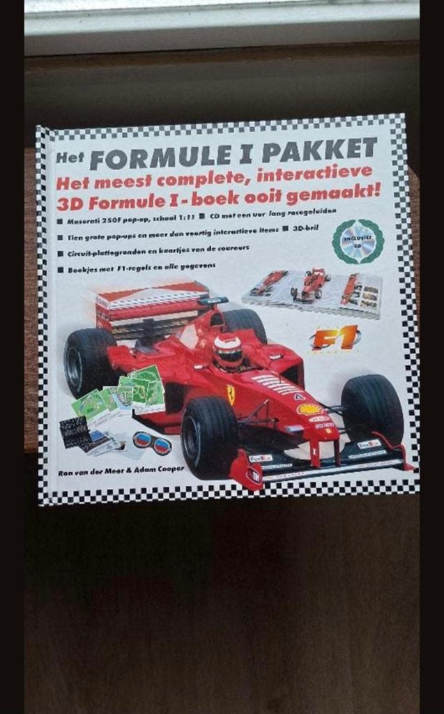 Pop-Up Boek FORMULE 1, Ophalen of Verzenden, Zo goed als nieuw, Overige merken
