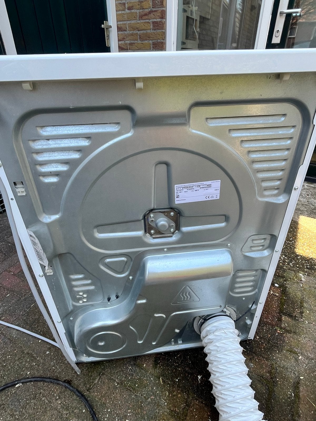 Siemens iQ300 Luchtafvoer Wasdroger, Ophalen, 6 tot 8 kg, Gebruikt, Luchtafvoer