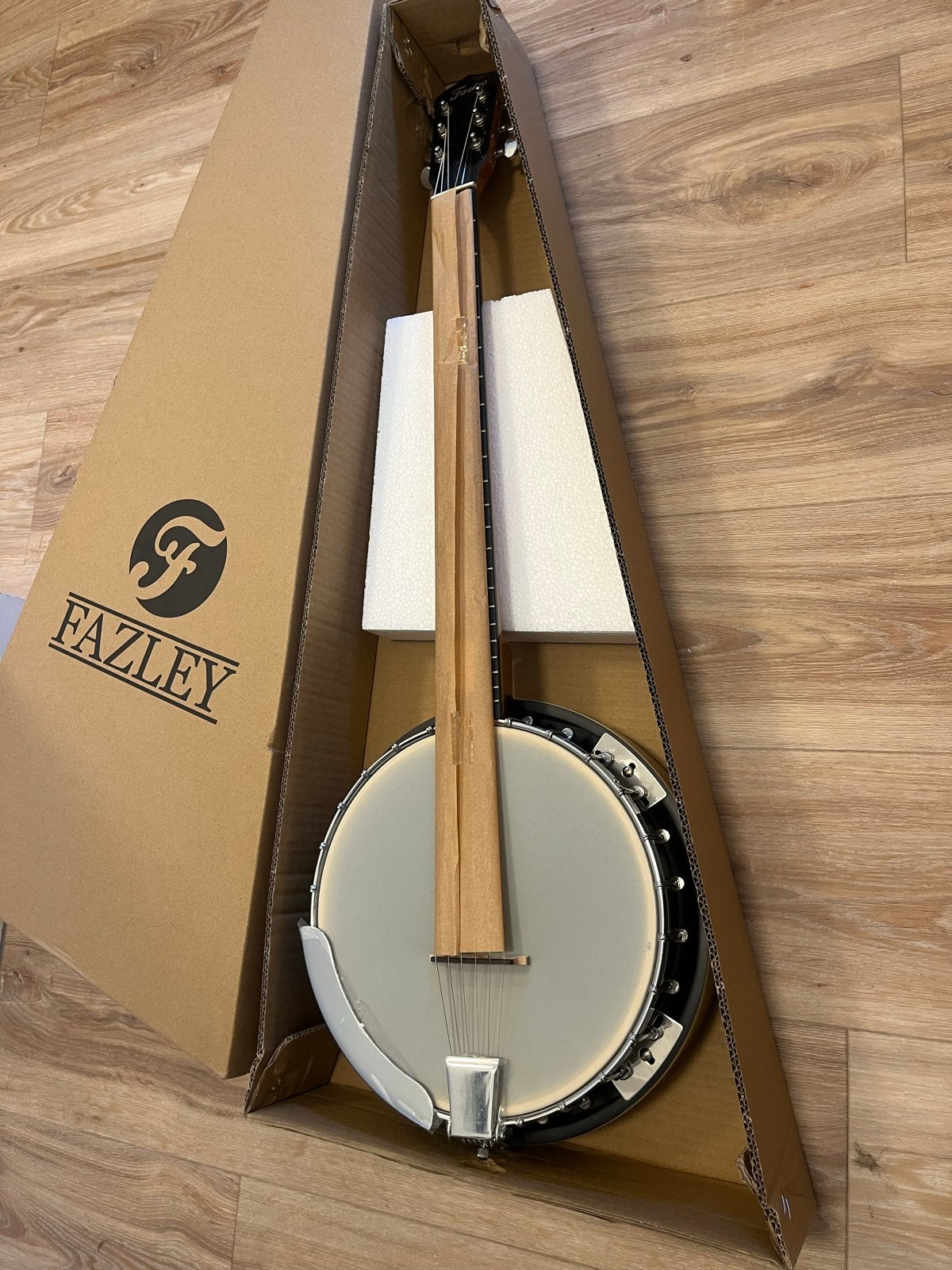 Fazley BN50 banjo – zo goed als nieuw, Muziek en Instrumenten, Ophalen, Zo goed als nieuw, Gitaarbanjo
