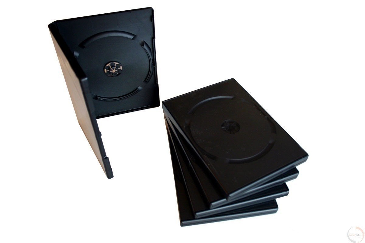 Partij lege zwarte DVD, CD hoesjes zgn
8 stuks.

Opsturen is, Cd's en Dvd's, Ophalen