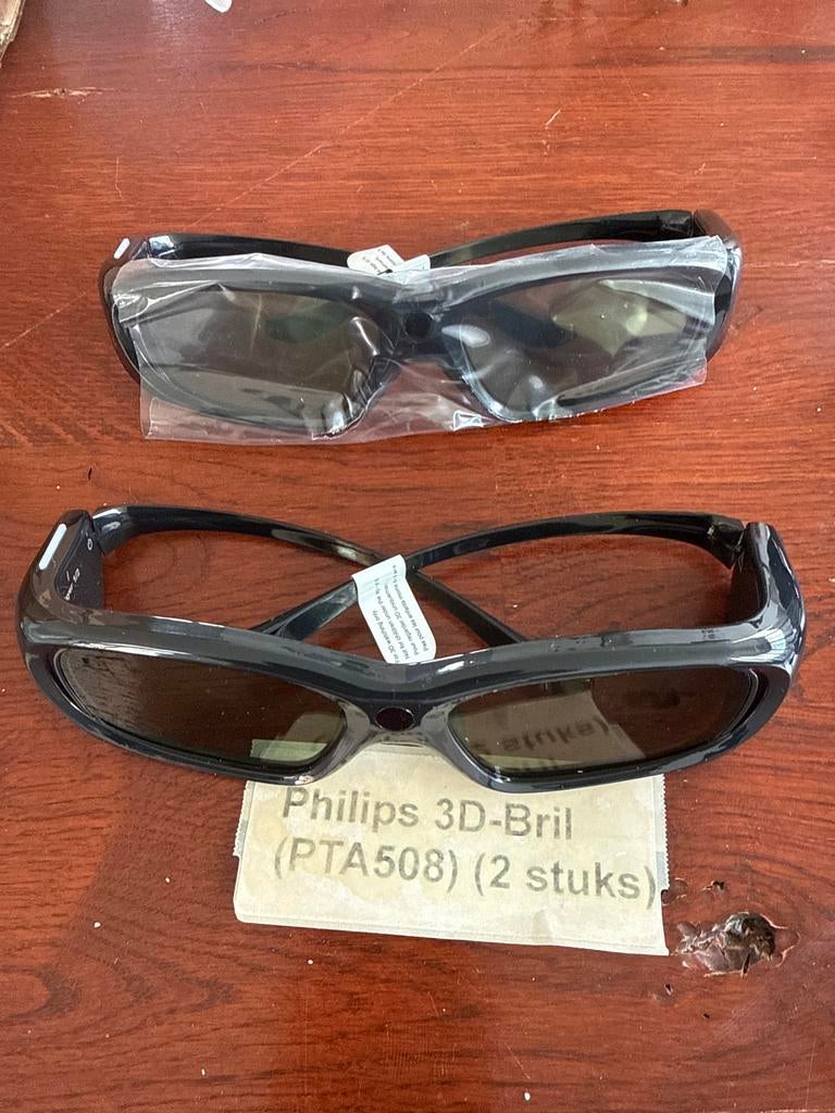 Philips 3D brillen NIEUW (PTA507 en PTA508), Audio, Tv en Foto, Televisie-accessoires, Ophalen of Verzenden, Nieuw