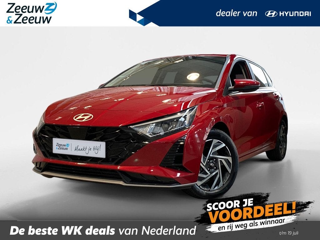 Hyundai i20 1.0 T-GDI PREMIUM | HANDGESCHAKELD | RIJKLAAR AC, Auto's, Hyundai, Voorwielaandrijving, 12 maanden, Handgeschakeld